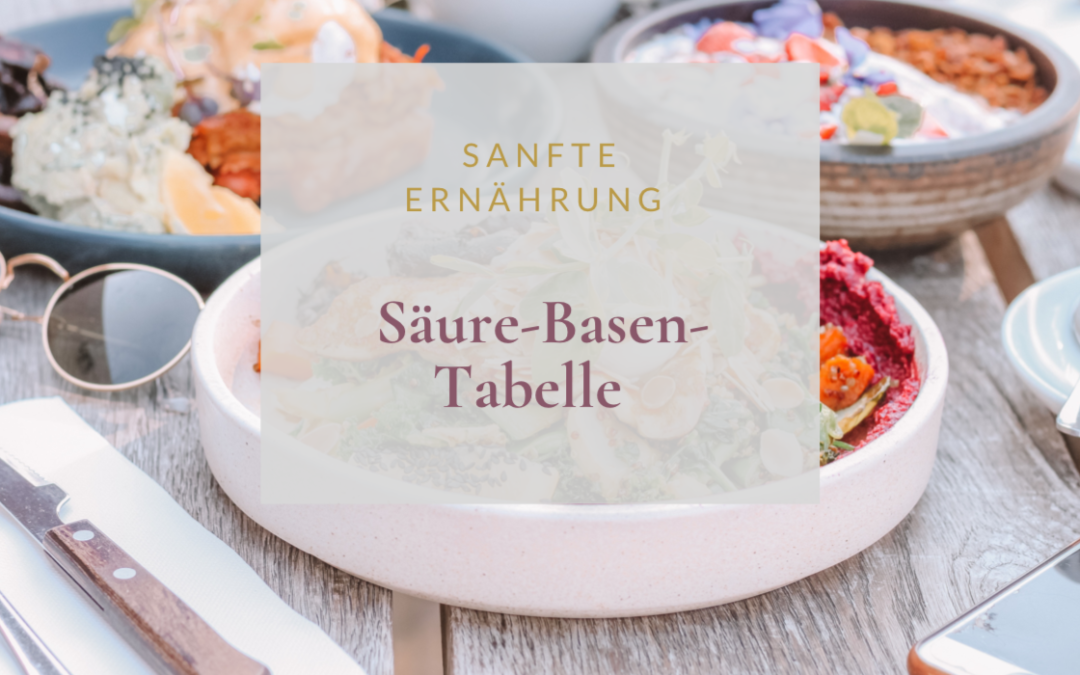 Säure-Basen-Tabelle zum Download